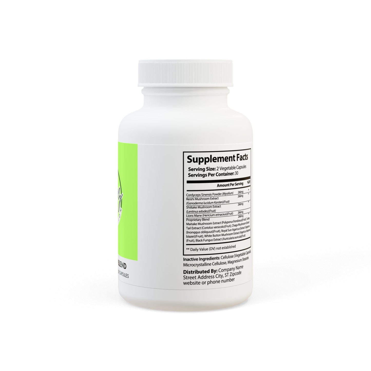 Mushroom Blend Supplement (60 Capsules)