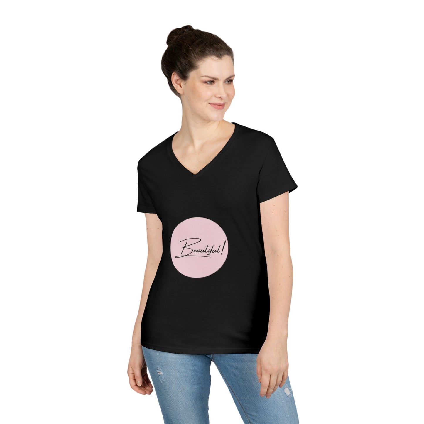 Ladies' V-Neck T-Shirt