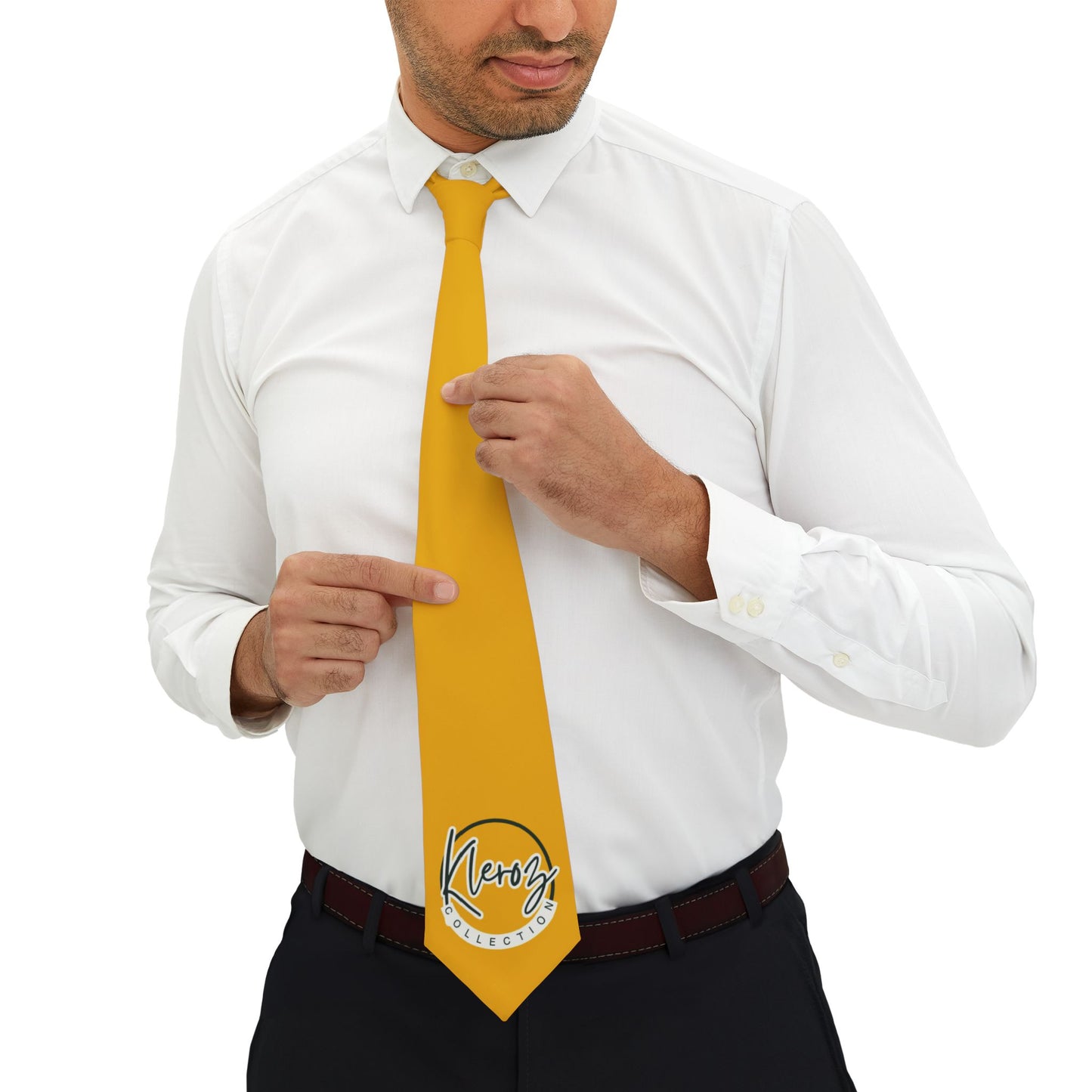 Elegant Logo Necktie | Stylish Accessory for Formal Occasions