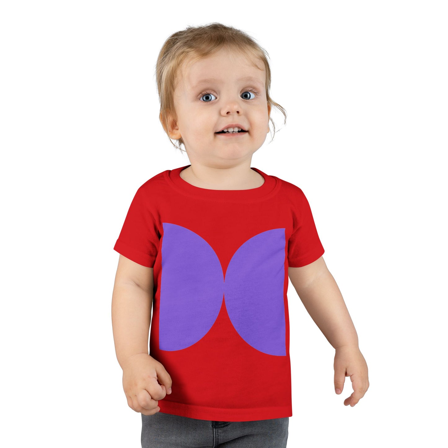 Playful Butterfly Toddler T-Shirt - Cute Kids' Top for Everyday Wear