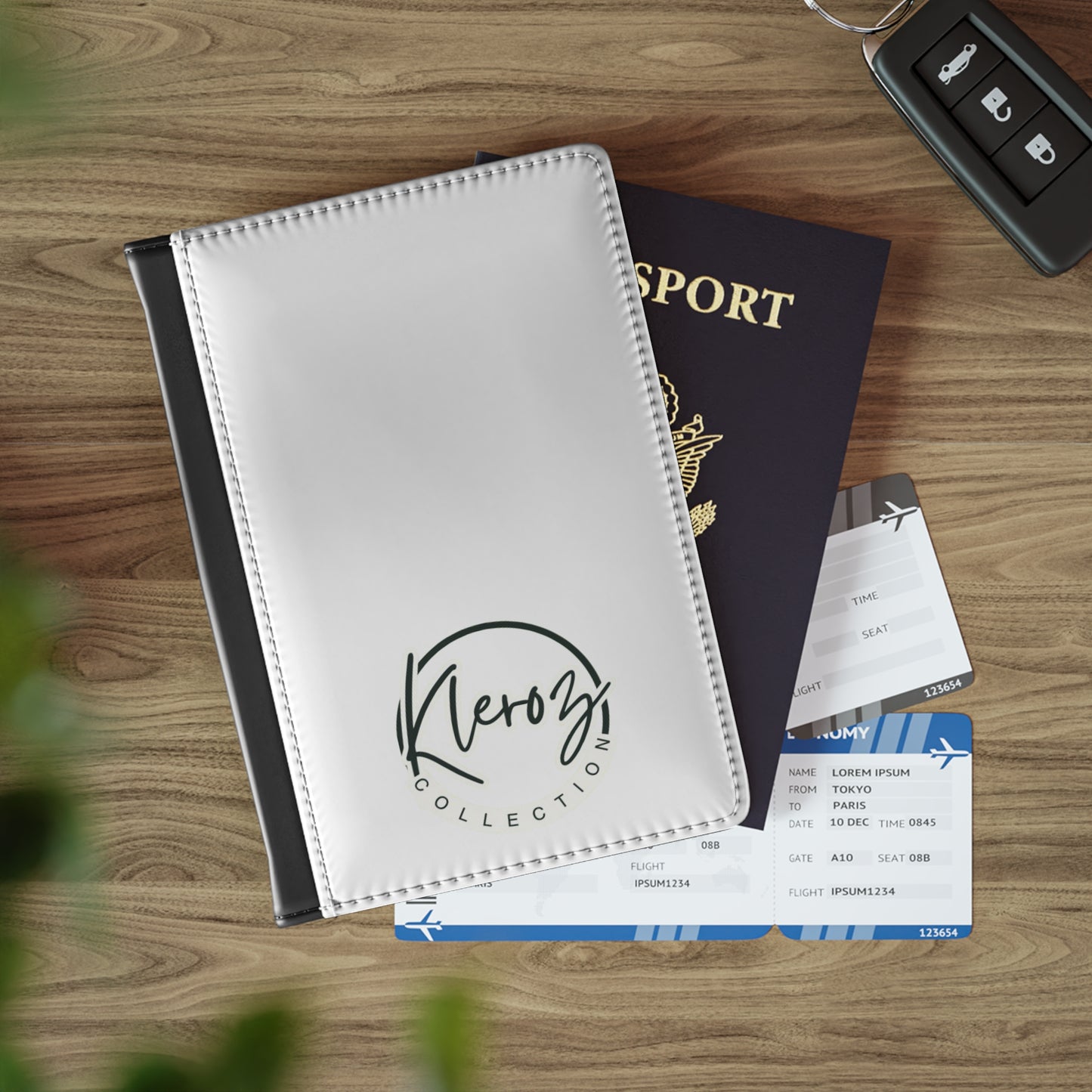 Chic Passport Cover | Kleroz Collection | Travel Accessory