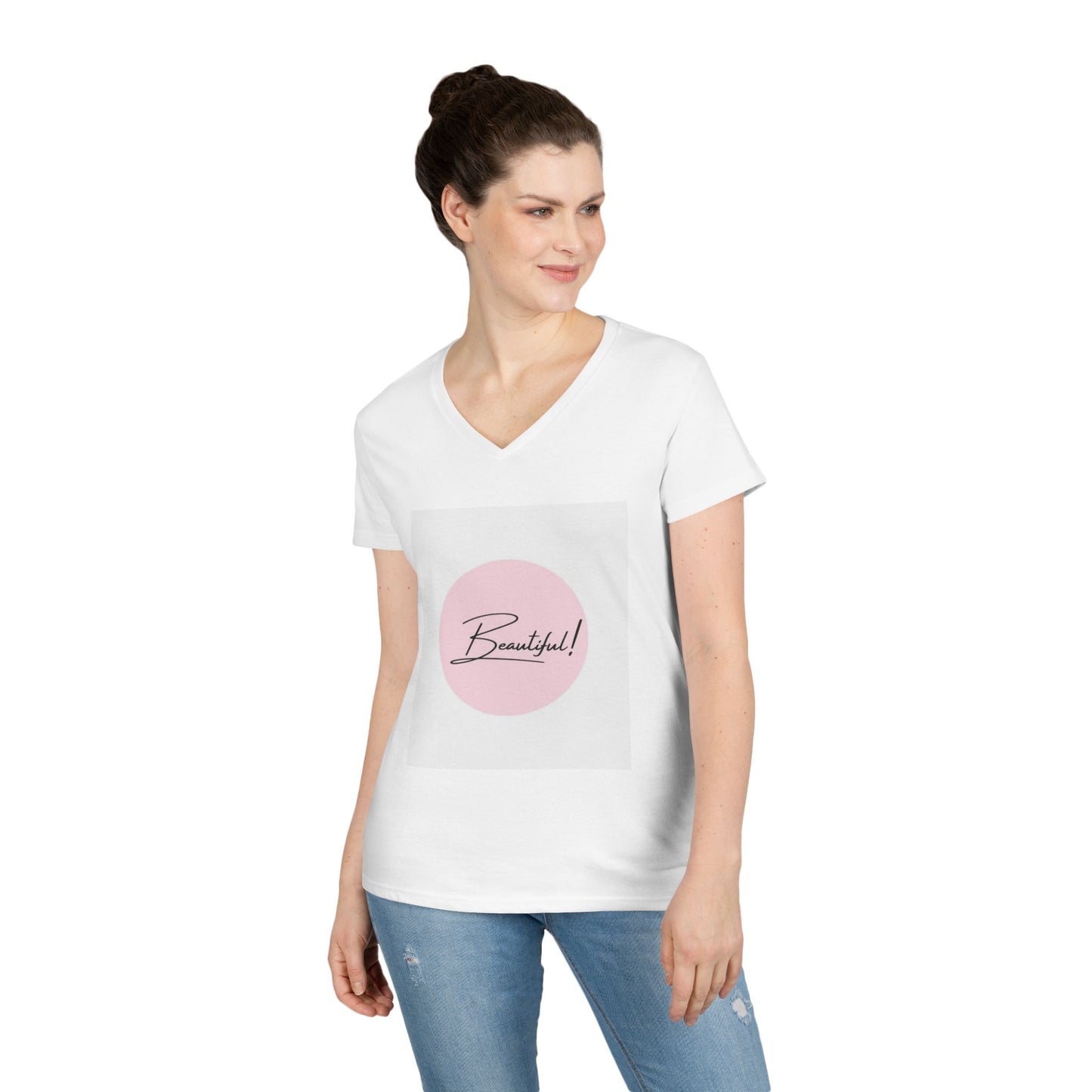 Ladies' V-Neck T-Shirt