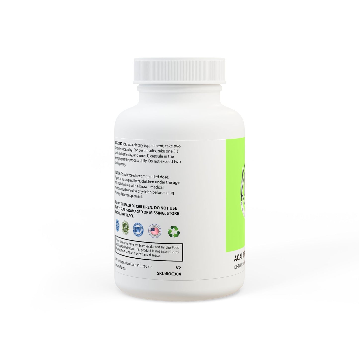 Acai Berry Complex Supplement (60 Capsules)