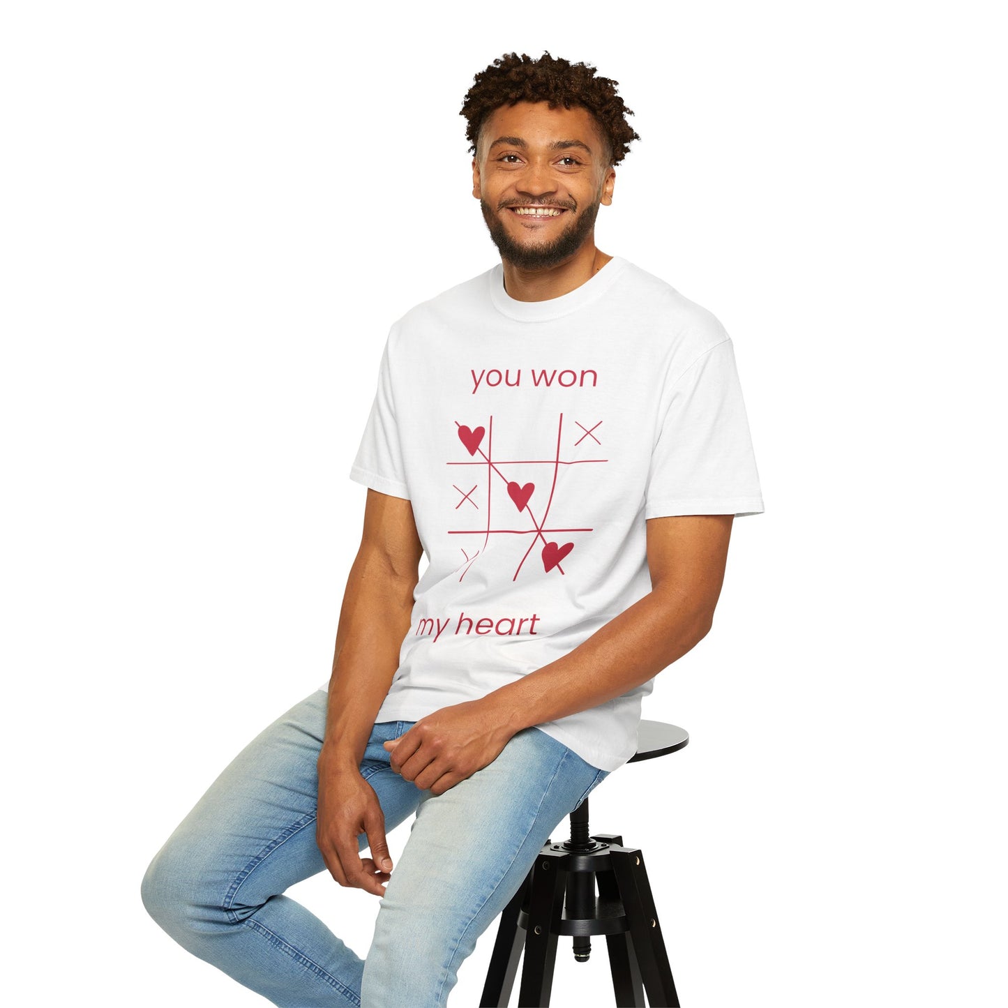 Valentine's Day Unisex T-Shirt - "You Won My Heart"