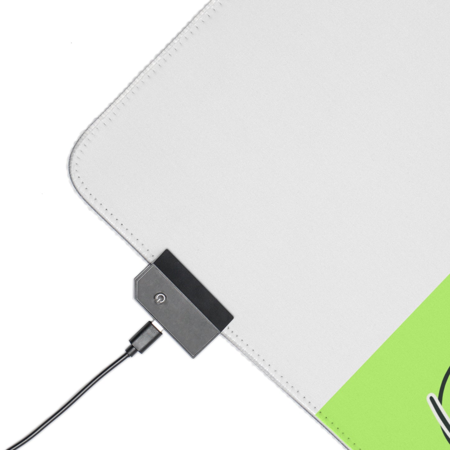 Illuminated LED Gaming Mouse Pad for Gamers - RGB Backlit Desk Mat