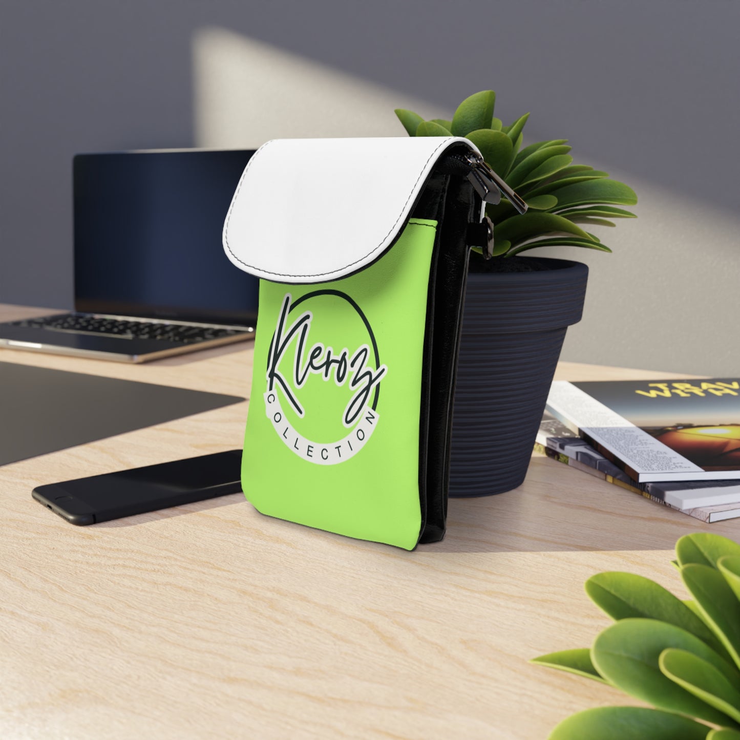 Trendy Small Cell Phone Wallet with Crossbody Strap | Perfect for On-the-Go Style