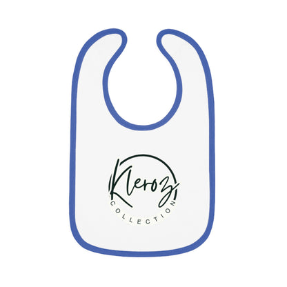 Baby Contrast Trim Jersey Bib
