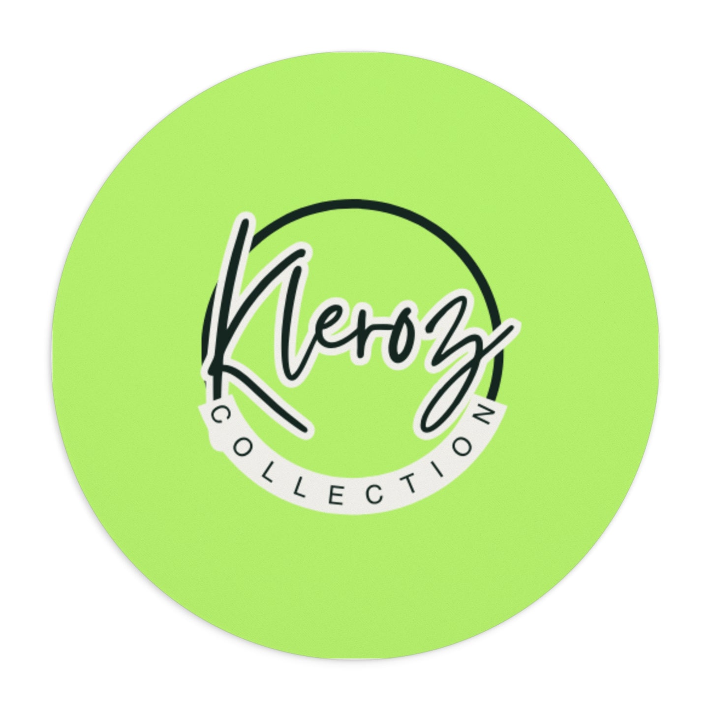 Kleroz Collection Stylish Mouse Pad - Vibrant Green Design for Home Office