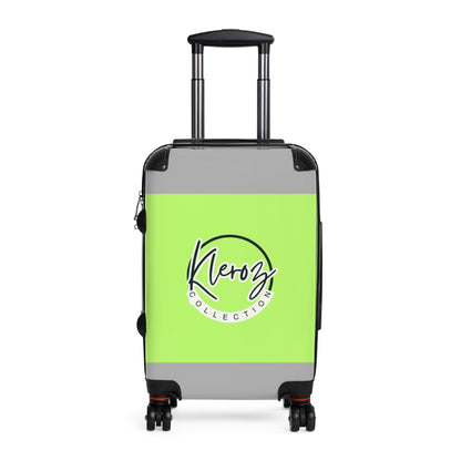 Kleroz Collection Stylish Green Suitcase - Trendy & Lightweight Travel Luggage