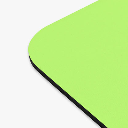 Neon Green Mouse Pad with Kleroz Collection Logo - Stylish Desk Accessory