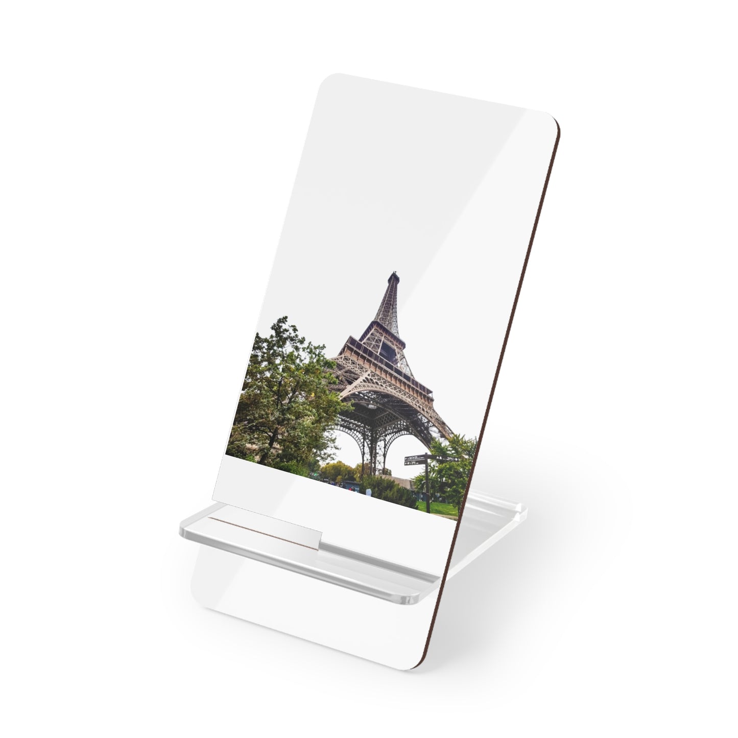 Elegant Eiffel Tower Mobile Display Stand for Smartphones