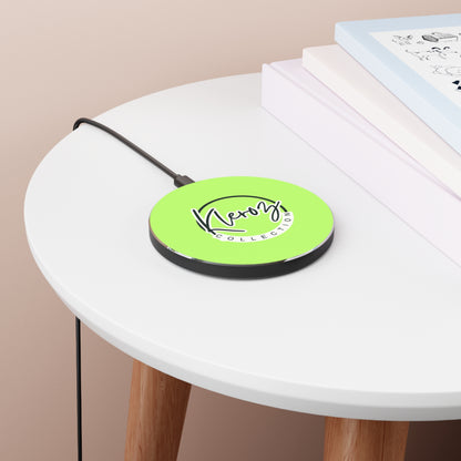 Fast Wireless Charger - Kleroz Collection - Stylish & Functional Green Design