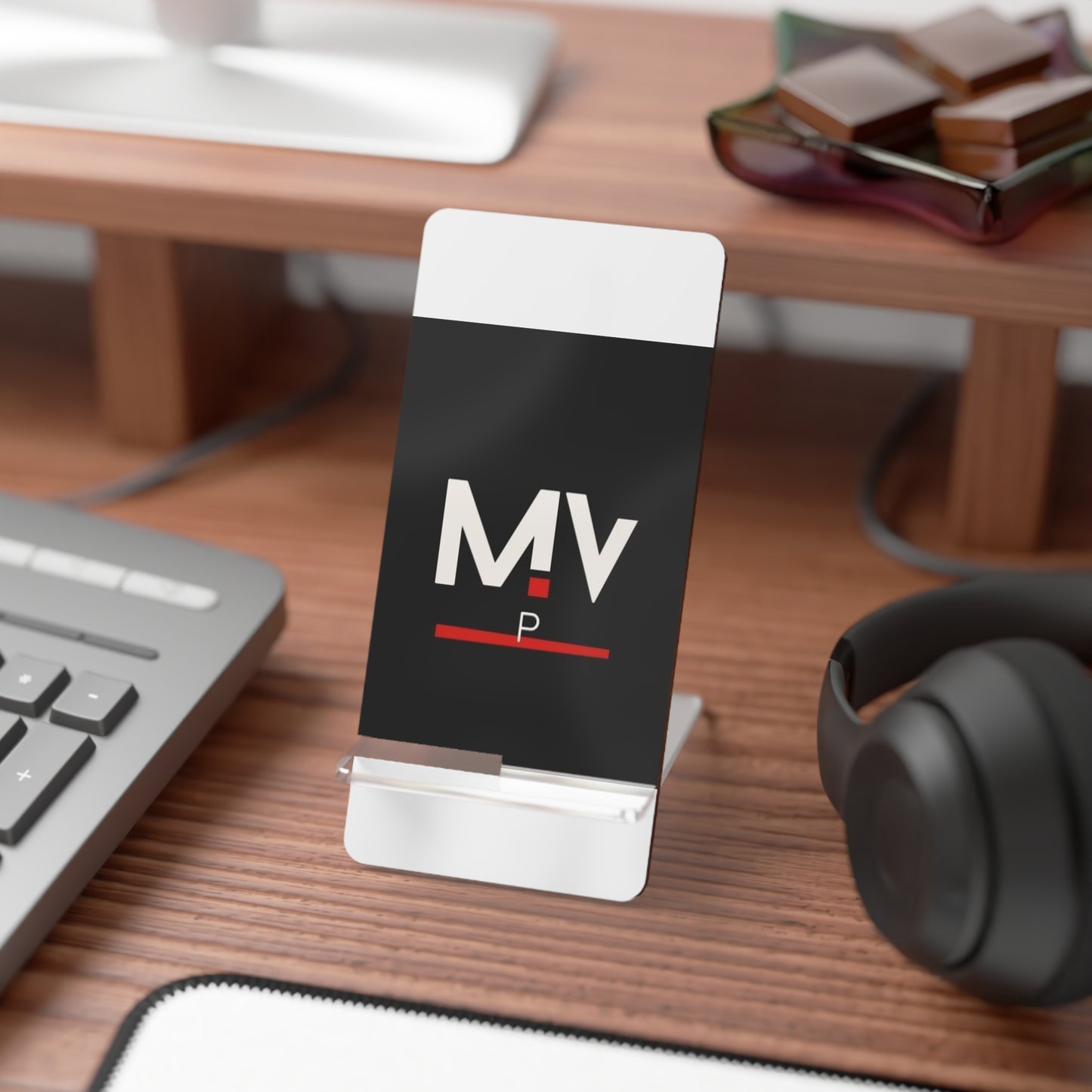 Stylish Mobile Display Stand for Smartphones - Modern Design, Sleek & Functional