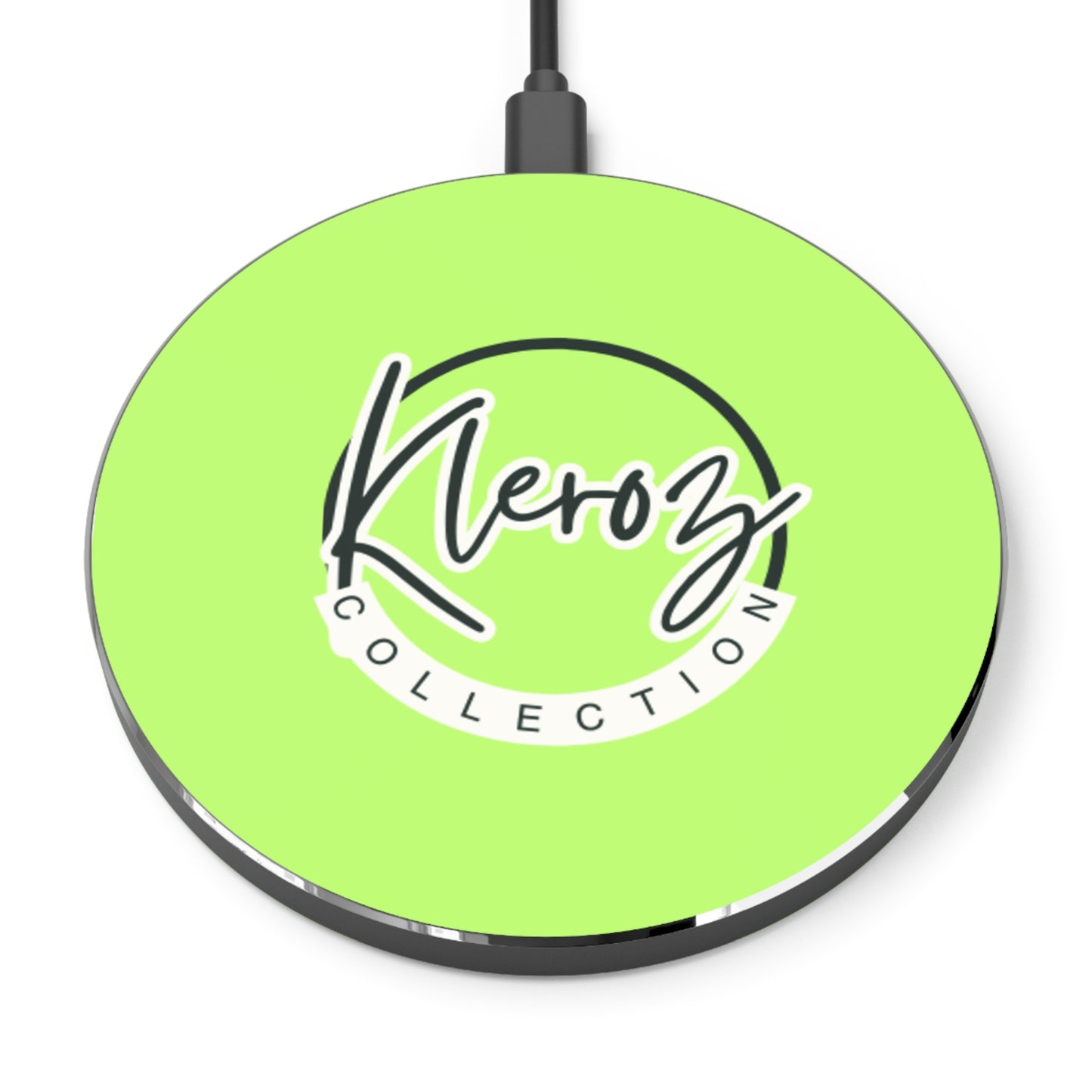 Fast Wireless Charger - Kleroz Collection - Stylish & Functional Green Design