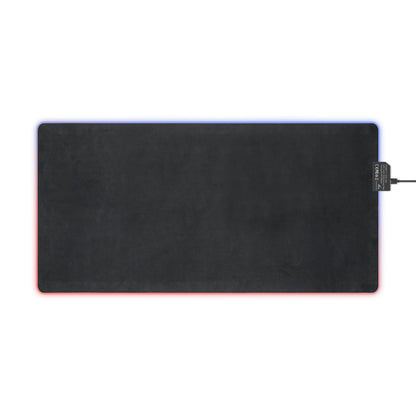 Illuminated LED Gaming Mouse Pad for Gamers - RGB Backlit Desk Mat